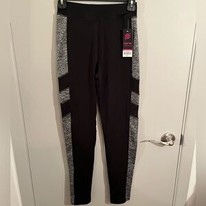 NEW Black and Gray Leggings